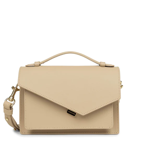 Lancaster 480-010 Borsa in Pelle Donna Verde e Beige con applicazioni
