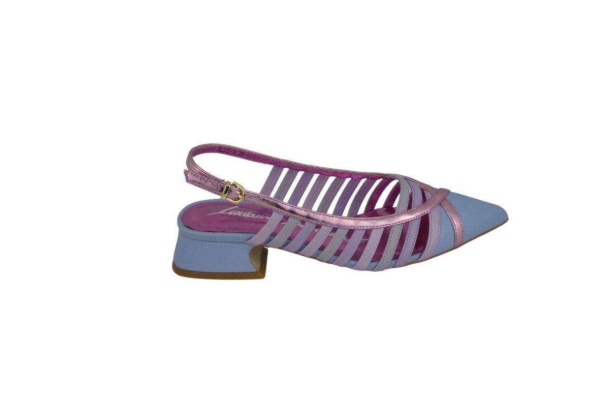 Luciano Barachini NL307 Slingback Pelle