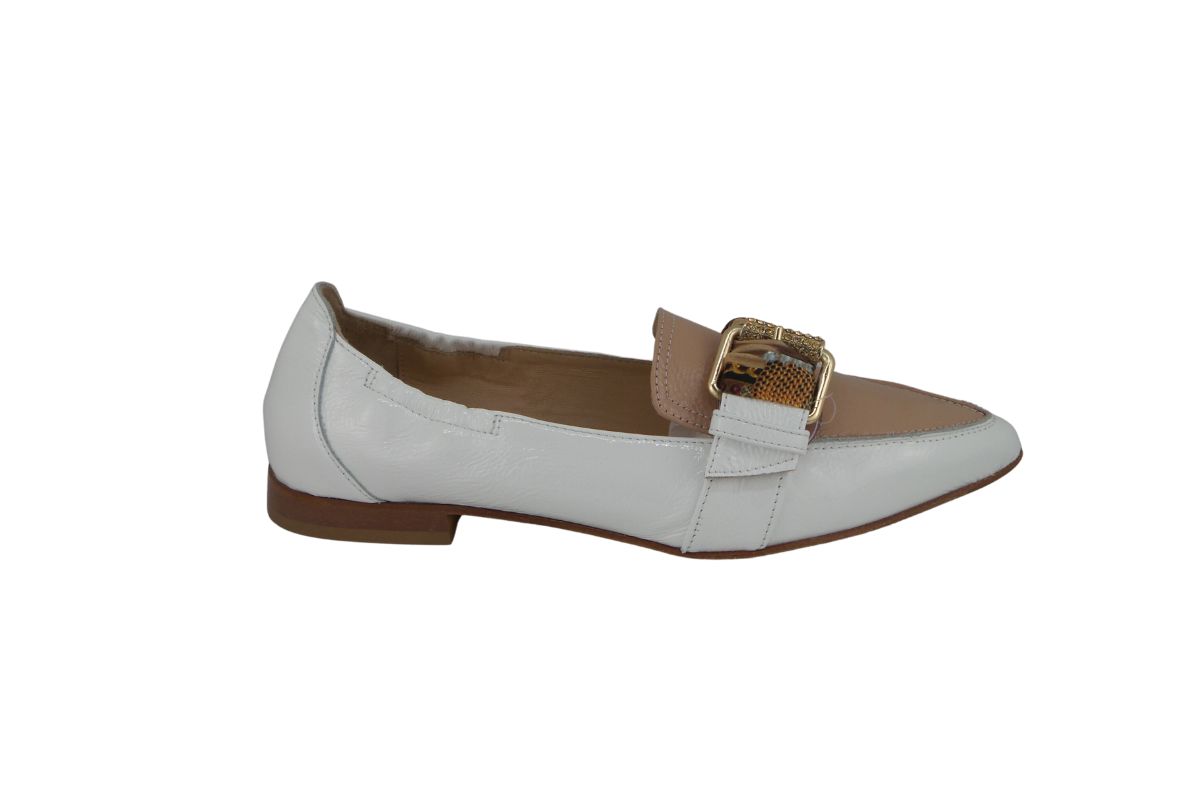 Maripè Mocassino Tanya In Pelle Nappaleder Bicolore