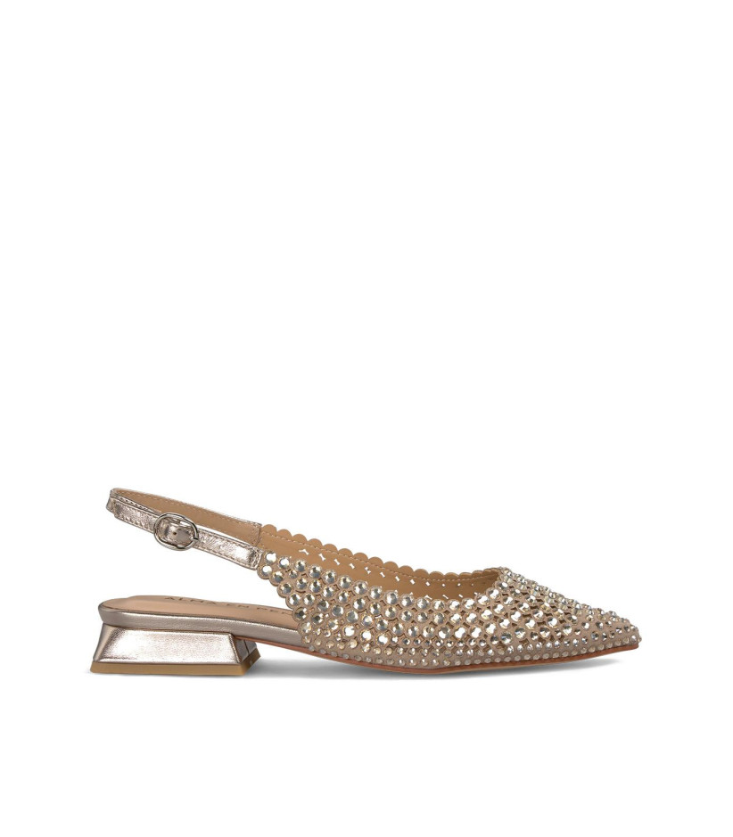 Alma En Pena V250488 Slingback Con Strass Disponibile In Due Colori
