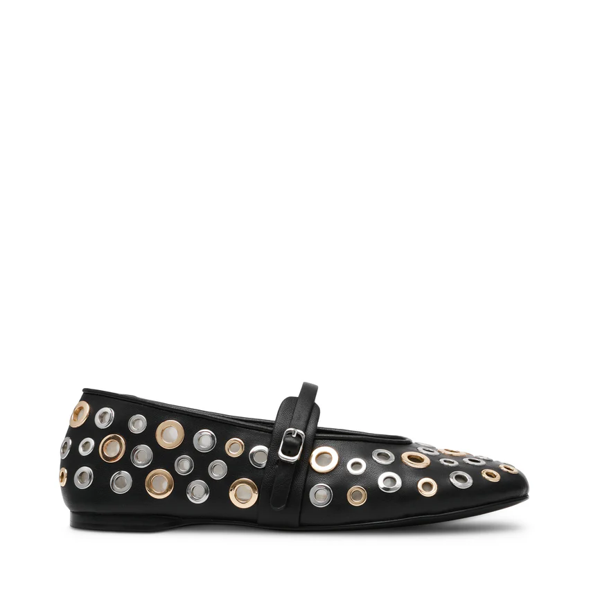 Steve Madden Rejoice-s Ballerina Con BOrchie Oro E Argento